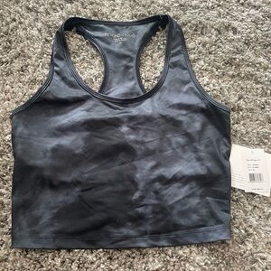 Beyond Yoga Charcoal Racerback bra